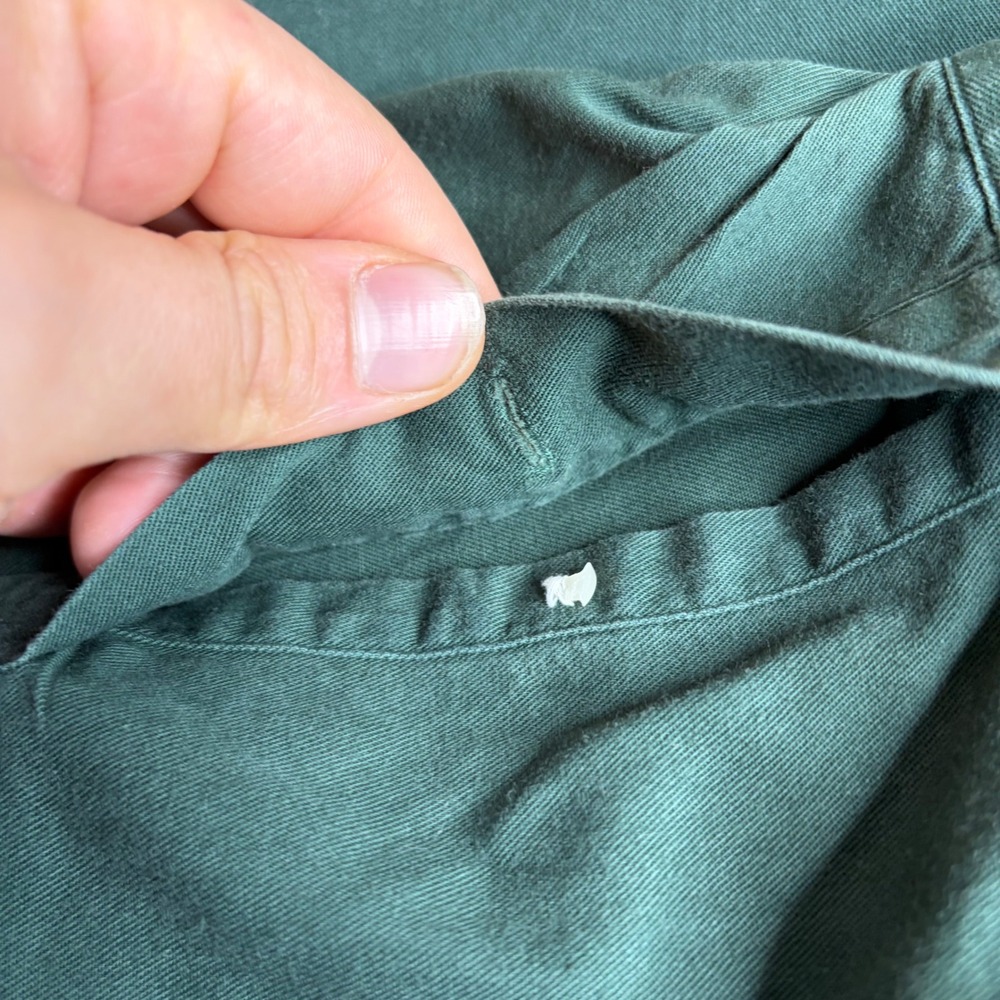 Ralph Lauren Blake Shirt Mens XL Green Cotton Button Down Long Sleeve Pony Logo - Picture 3 of 7